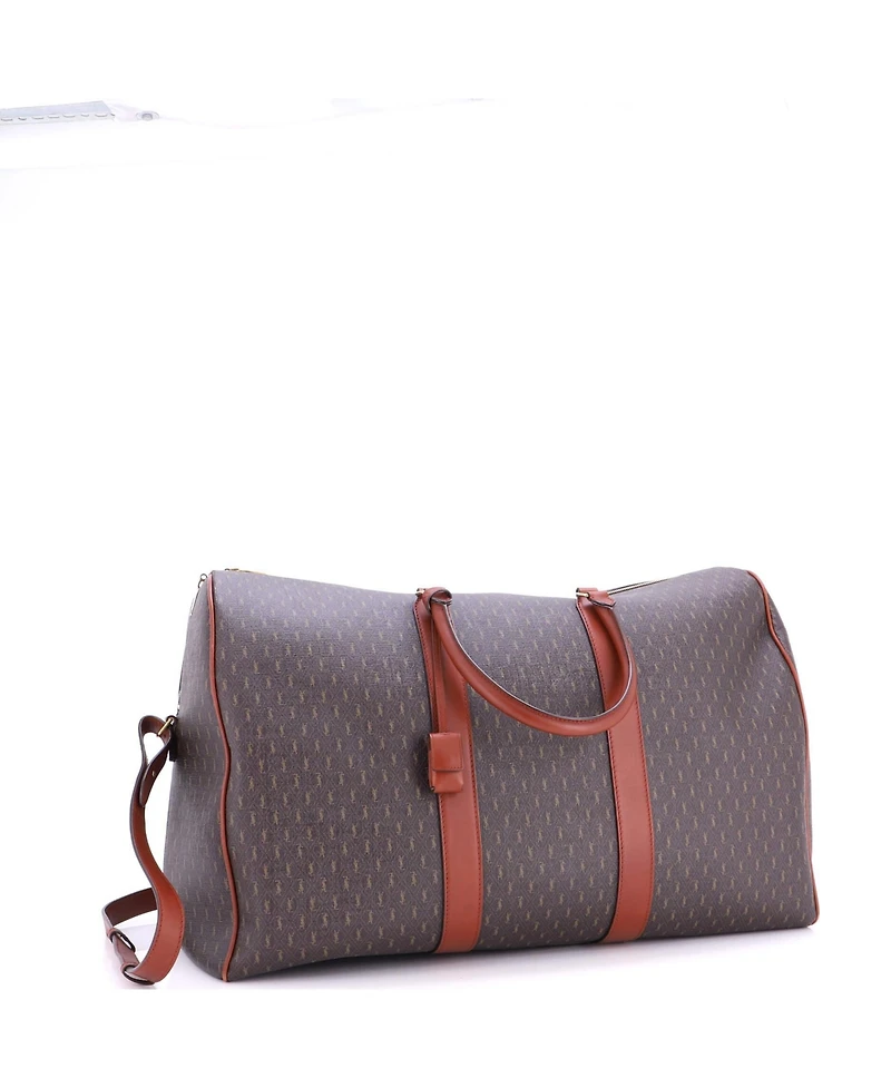 Pre-Owned Saint Laurent 72H Le Monogramme Duffle Bag Monogram All Over Coated Canvas and Leather