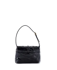 Pre-Owned Saint Laurent Le 57 Shoulder Bag Quilted Patent
