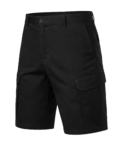 Blu Rock Men's Cotton Flex Stretch Cargo Shorts