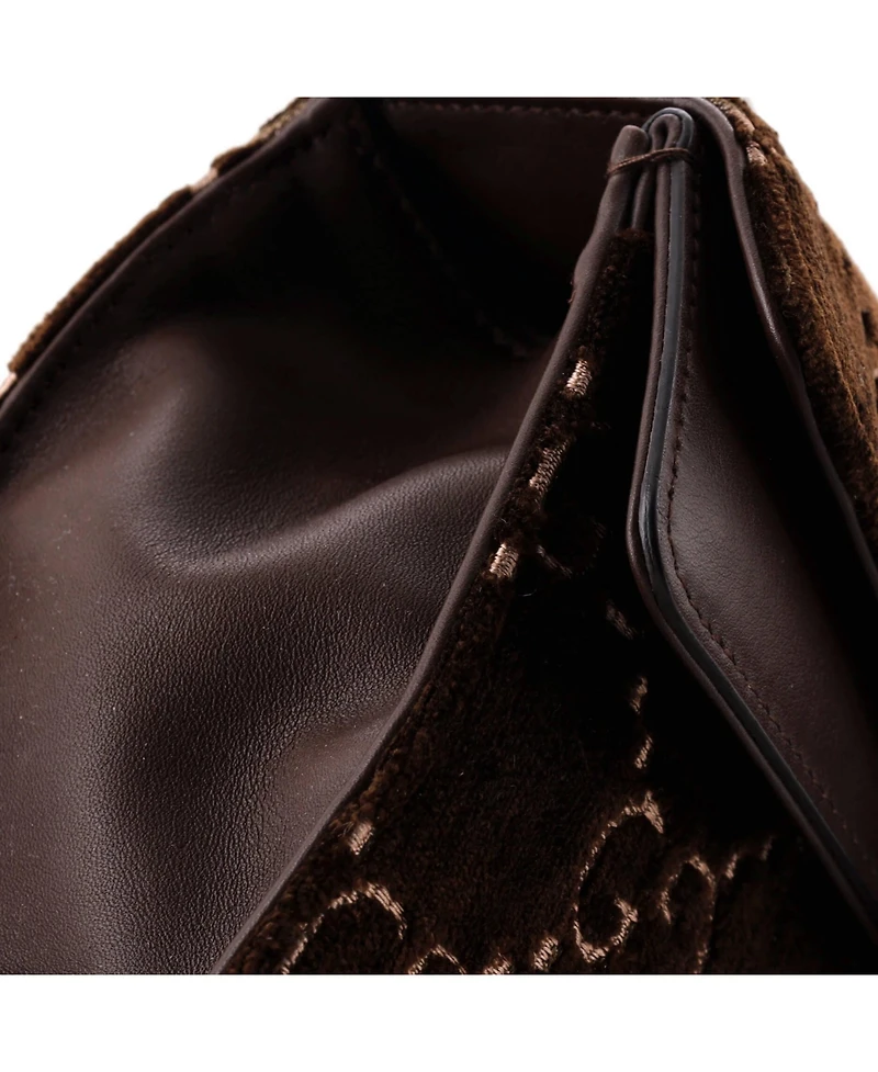 Pre-Owned Gucci Mini Dionysus Bag Gg Velvet
