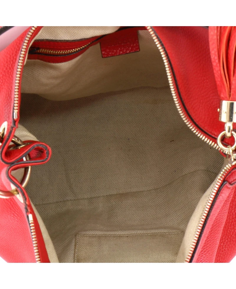 Pre-Owned Gucci Large Soho Convertible Hobo Leather
