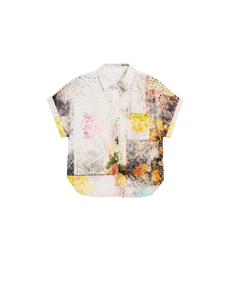 Desigual Women's Short-sleeve cotton shirt