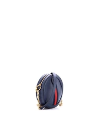 Pre-Owned Gucci Mini Ophidia Round Shoulder Bag Leather
