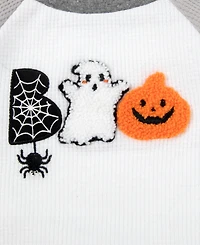 Baby Essentials Boys' My First Halloween Bear Bodysuit, Jogger Pants, Socks and Hat, 4-Piece Set