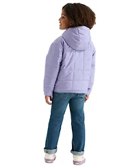 The North Face Girls' 2T-7 Reversible Shasta Full-Zip Hooded Jacket