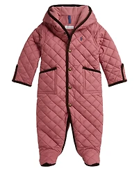 Polo Ralph Lauren Baby Boys' One-Piece Hooded Snowsuit