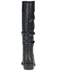 Baretraps Women's Nilla Zipper Tall Almond Toe Boots