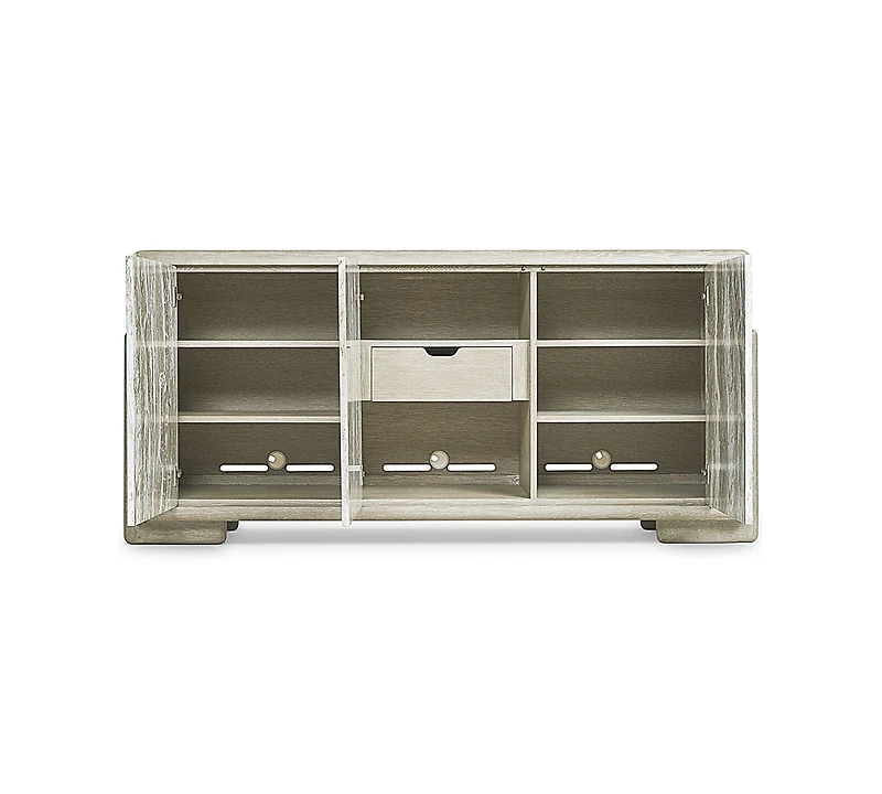Bernhardt Arcadia 34" Wood 3-Door Stone Buffet