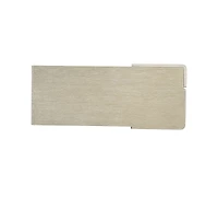 Bernhardt Arcadia 60" Oak & Raffia Wire-Brushed Clay Desk