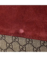 Pre-Owned Gucci Medium Dionysus Bag Blooms Print Gg Coated Canvas