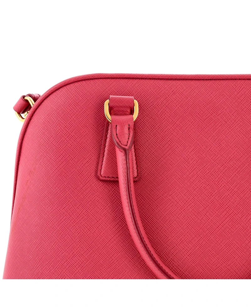 Pre-Owned Prada Medium Open Promenade Bag Saffiano Leather