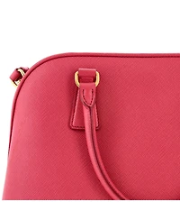 Pre-Owned Prada Medium Open Promenade Bag Saffiano Leather