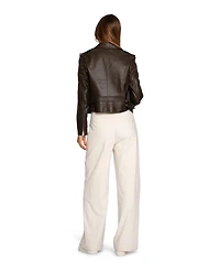 Belle & Bloom Women's Just Friends Leather Jacket