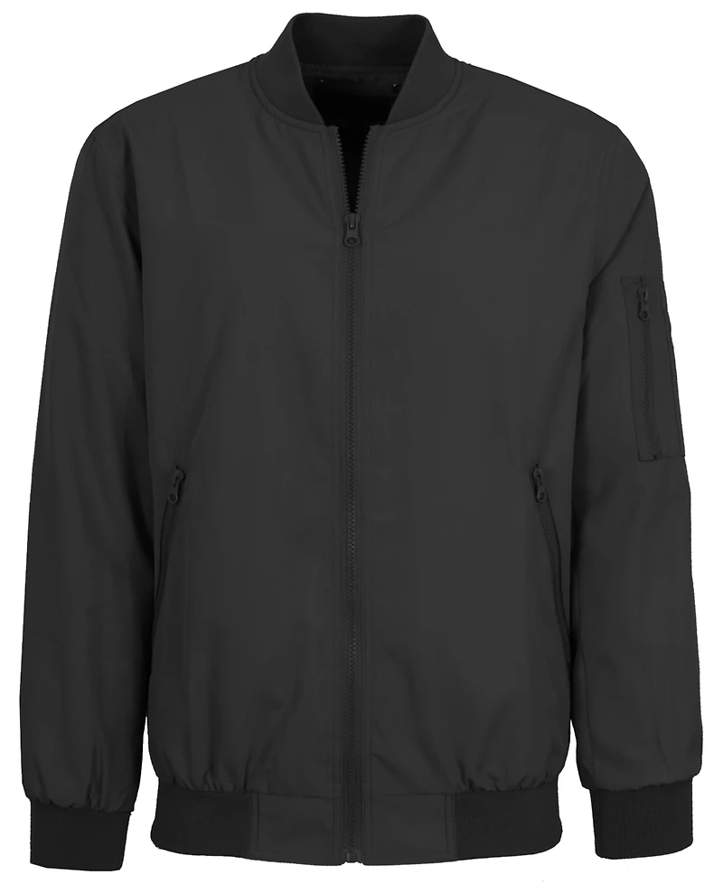 Galaxy By Harvic Men's Lightweight Zip-Up Bomber Jacket