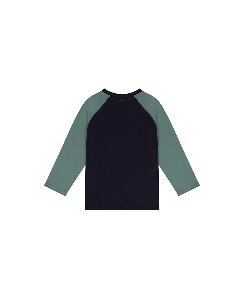 Deux par Deux Toddler Boys 2T- 5T Raglan T-Shirt