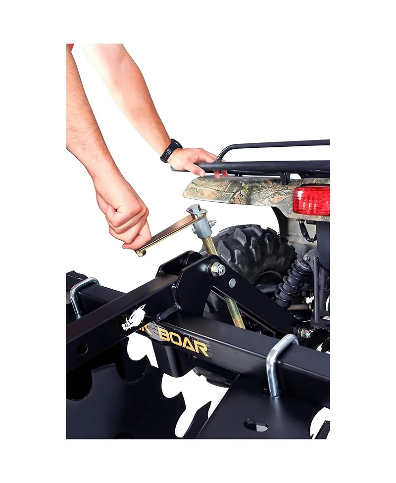 Camco Boar Atv/Utv Implement Strong Outside Vehicle Manual Lift Attachment