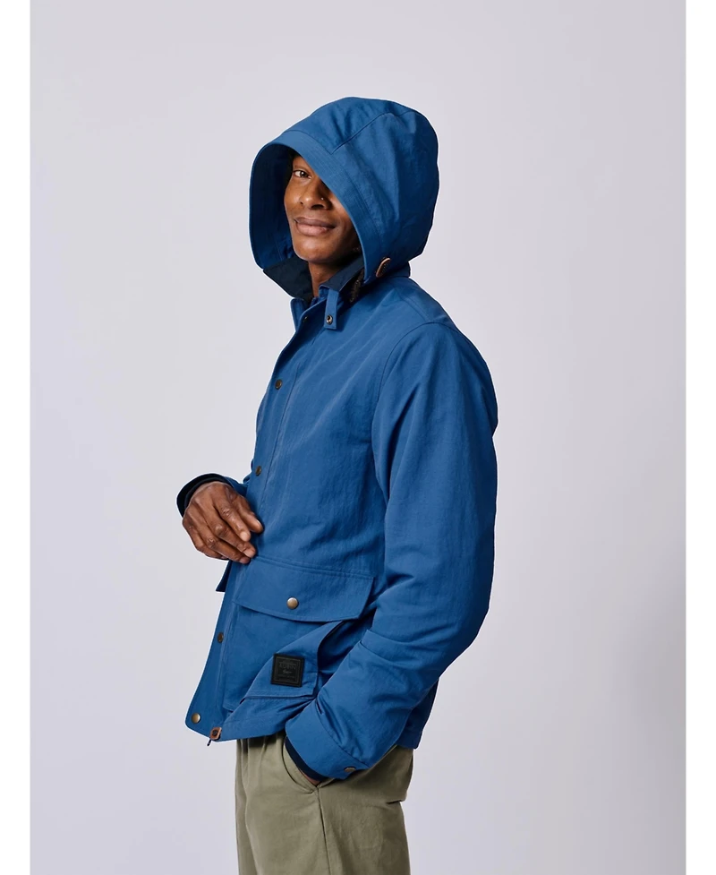 Aubin Men's Eastwood Long Sleeve Hooded Rain Coat