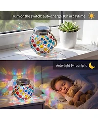 Cowin Solar Ball Led Garden Lights Rechargeable Outdoor Waterproof Solar Night Lights Table Lamps for Decorations
