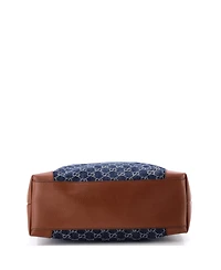 Pre-Owned Gucci Medium Ophidia Shopping Tote Gg Denim