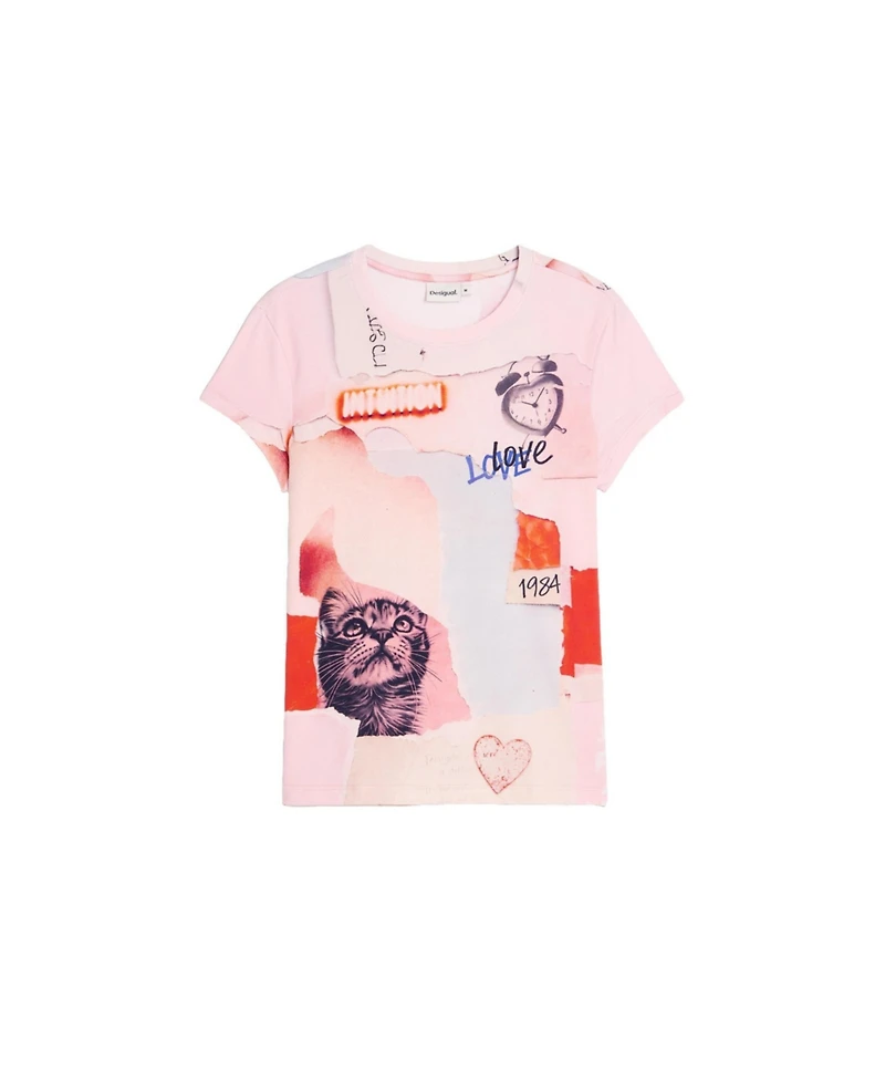 Desigual Women's Printed T-shirt 100% cotton
