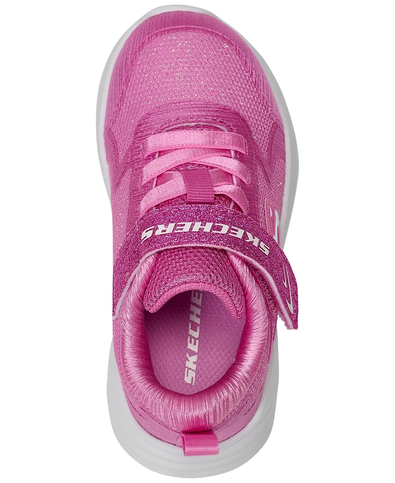 Skechers Toddler Girls Wave 92 Fastening Strap Lifestyle Sneakers from Finish Line