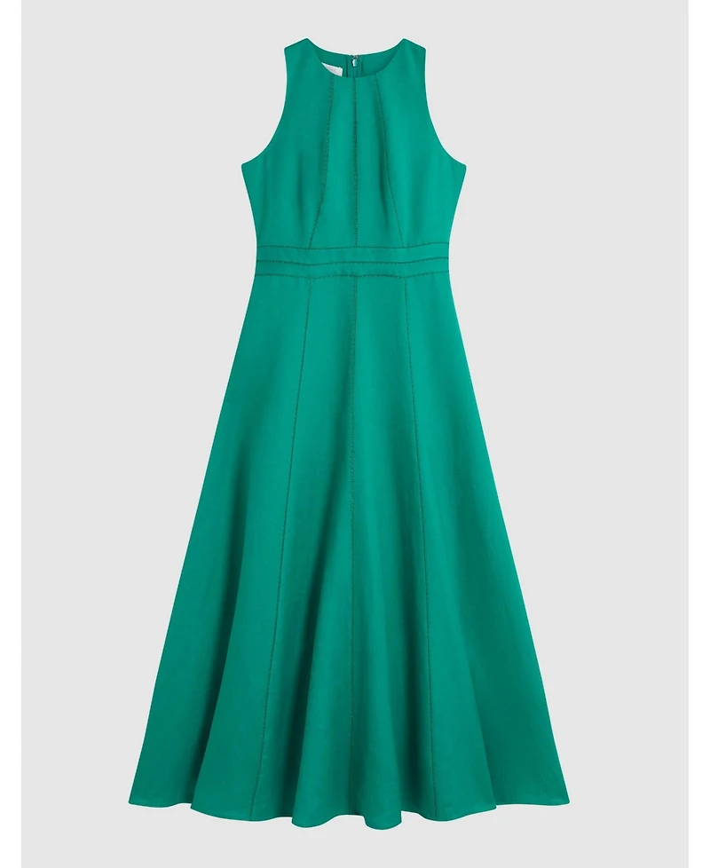 Hobbs London Women's Harewood Sleeveless Fit Flare Dress