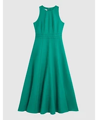 Hobbs London Women's Harewood Sleeveless Fit Flare Dress