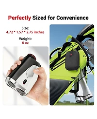 Cowin Golf Rangefinder 1500 Yard Slope Switch with Usb-c Recharge 7x Magnification and Magnetic Mount