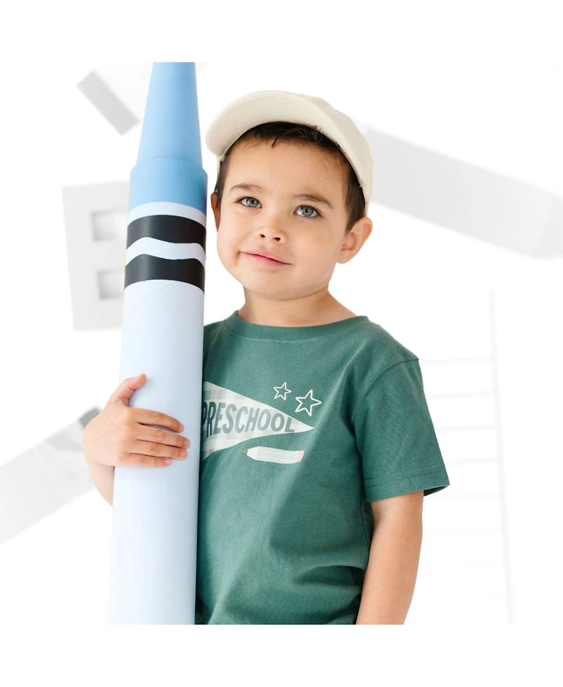 Sweet Wink Little Boys Preschool Pennant Short Sleeve T-Shirt