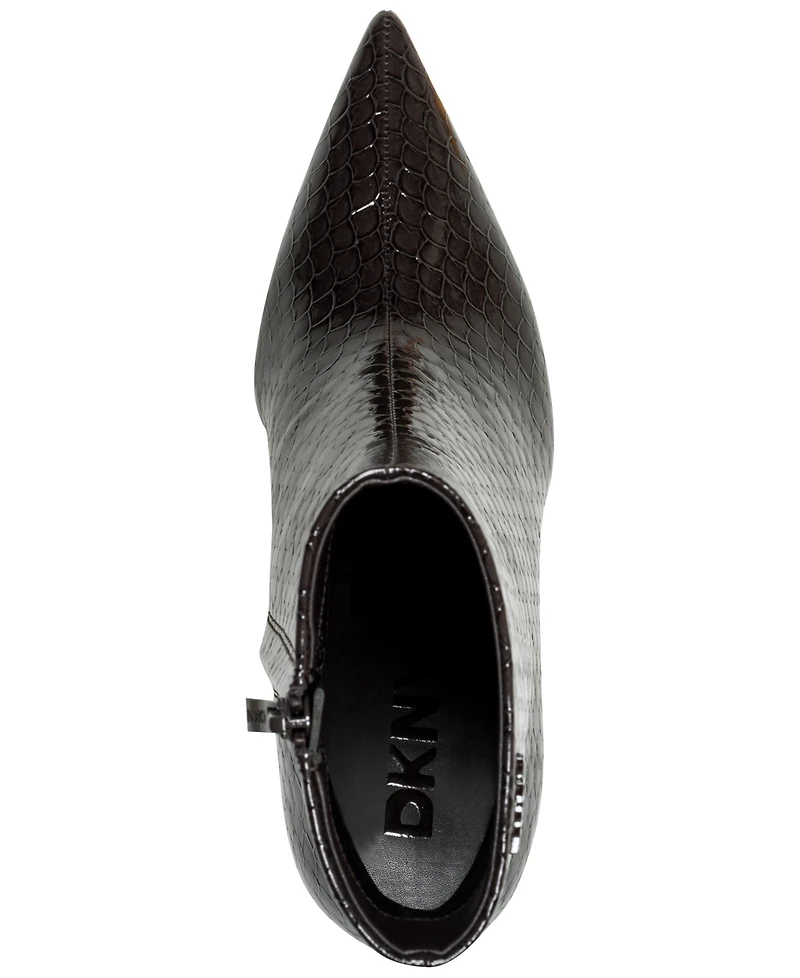 Dkny Women's Cayden Heeled Pointed Toe Dress Booties