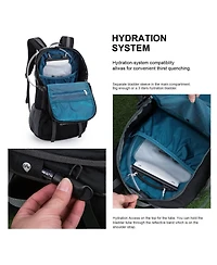 Mountaintop 40 Liter Hiking Backpack with 3 Liter Hydration Bladder for Women Men Outdoor Travel Camping Day Pack with Rain Cover