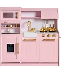Best Choice Products Pretend Play Kitchen with Espresso Machine