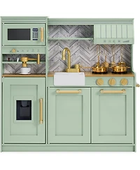 Best Choice Products Pretend Play Kitchen with Espresso Machine