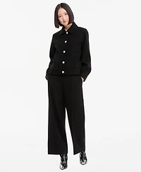 CeCe Women's Jewel Button Lady Work Jacket