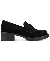 Dkny Civelli Heeled Round Toe Slip-on Loafers
