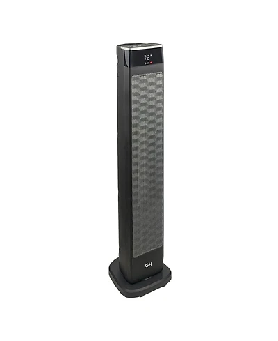 Good Housekeeping 30" Ceramic Tower Space Heater with Remote, Oscillating
