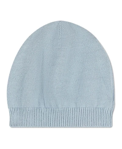 MeMoi Baby Ribbed 100% Cotton Fine-Gauge Knit Beanie with Chunky Rib Trim