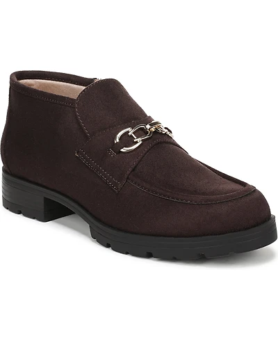 LifeStride Women's Leila Chukka Almond Toe Short Boots