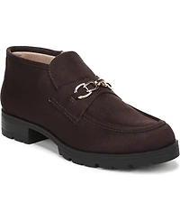 LifeStride Women's Leila Chukka Almond Toe Short Boots