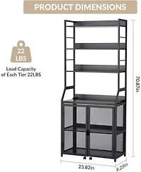gaomon 70 Inch Industrial 2-in-1 Bookshelf Desk with Storage Shelves, Floor Standing Study Desk and Bookcase Combo for Home Office