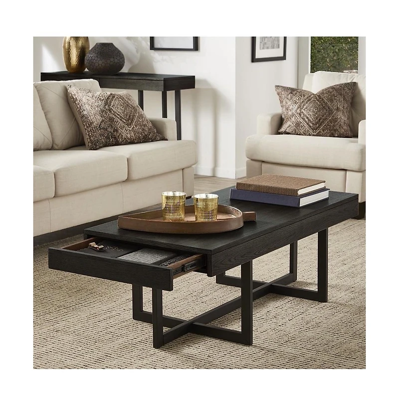 iNSPIRE Q Nadian 2 Drawer Coffee Table
