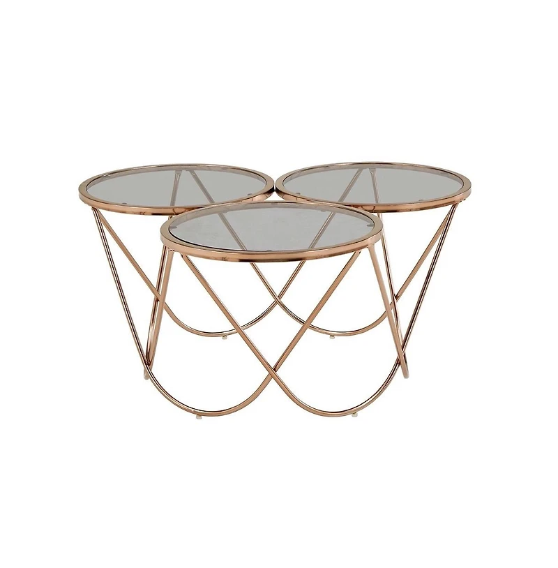 iNSPIRE Q Coffee Table With Smoked Glass Top