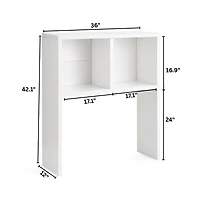 DormCo Yak About It Double Cube Thick - Desk Bookshelf Hutch