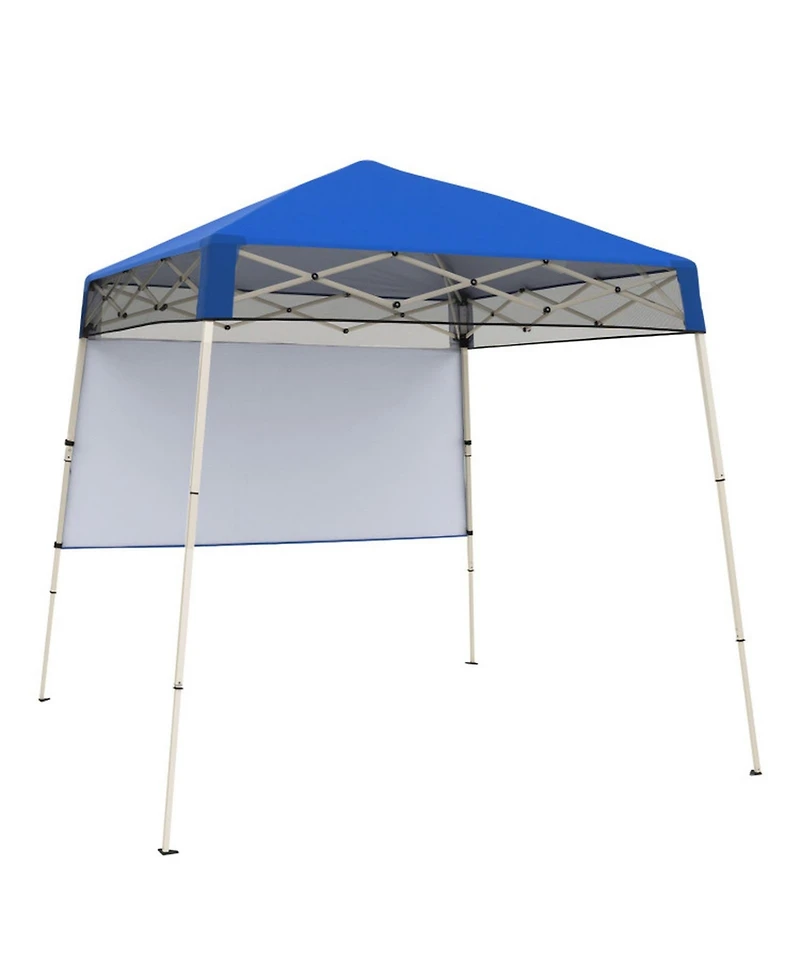 Gouun 7 x 7 Feet Pop-Up Canopy Tent with One-Push Center Lock for Camping