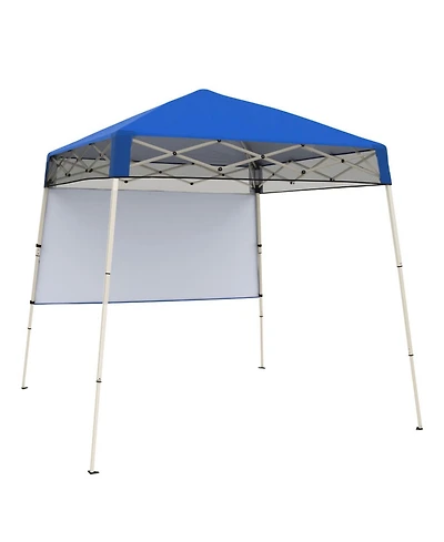 Gouun 7 x 7 Feet Pop-Up Canopy Tent with One-Push Center Lock for Camping