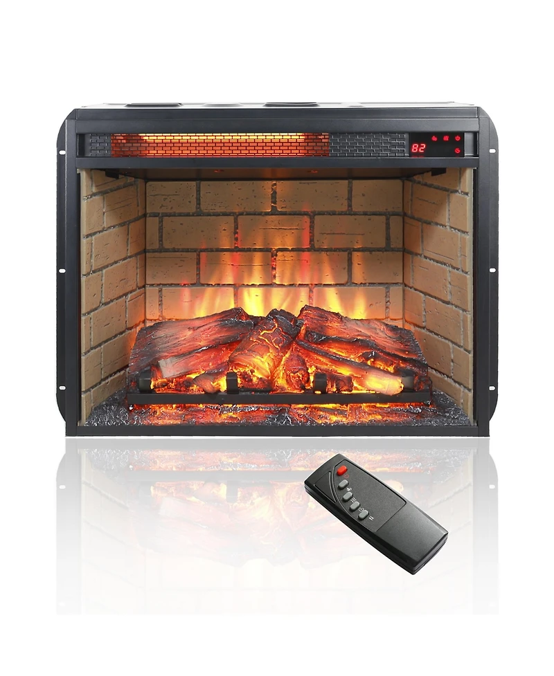 Clihome 23 inch Electric Fireplace,Indoor Heater