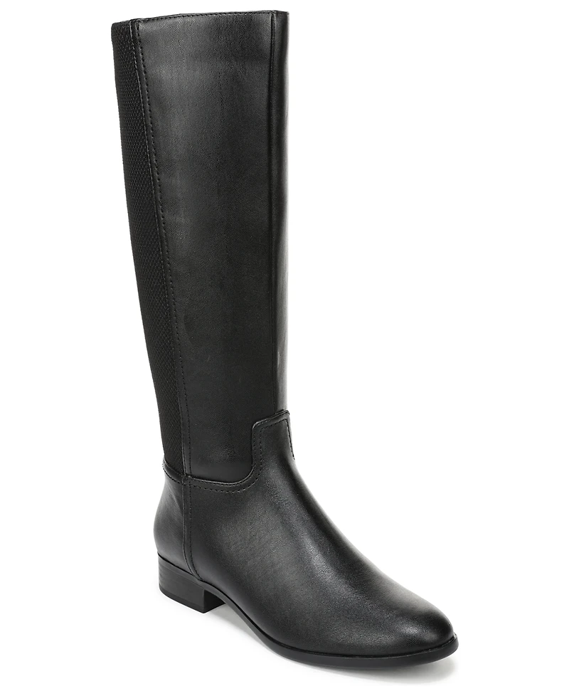 LifeStride Women's Sarah Zippper Wide Calf Tall Boots