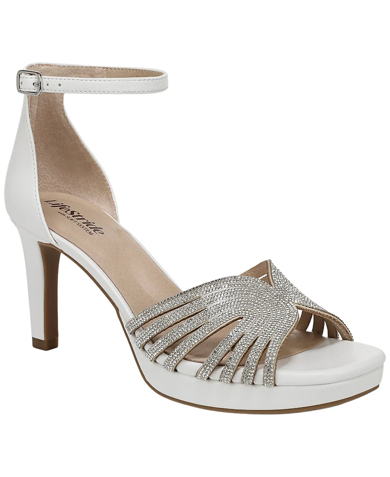LifeStride Women's Glamorous Strappy Sandals
