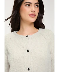 Olsen Women's Round Neck Cardigan