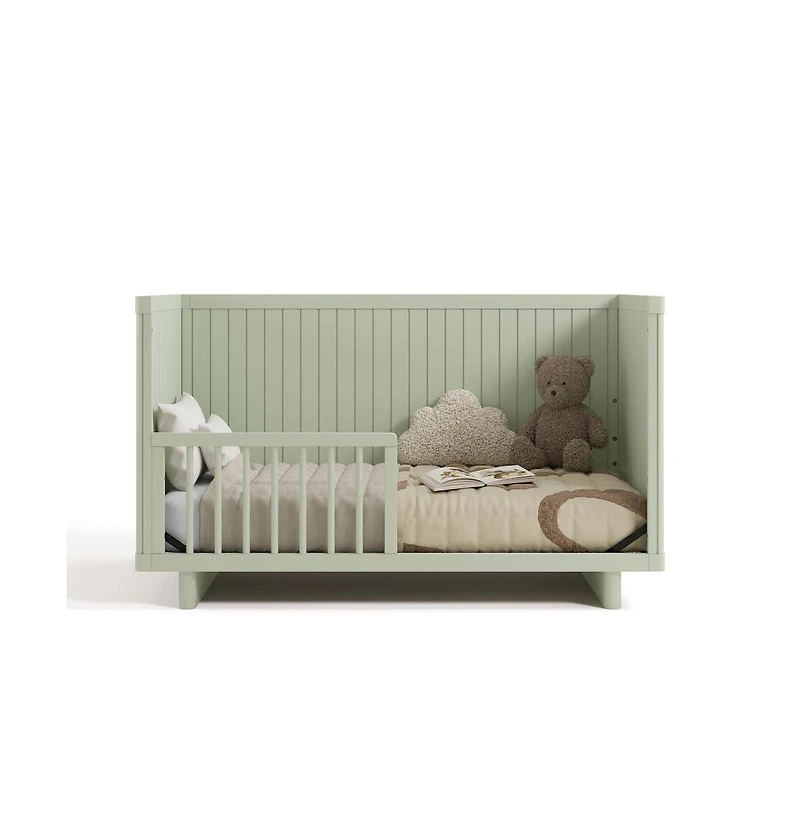 Storkcraft Kyoto Deluxe Convertible Crib with Bonus Toddler Guardrail